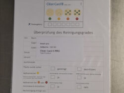 Clean Card Pro Testprotokoll