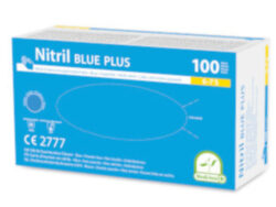 Einweghandschuhe Nitril Blue Plus